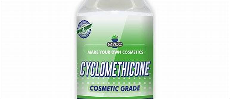 Cyclomethicone for hair